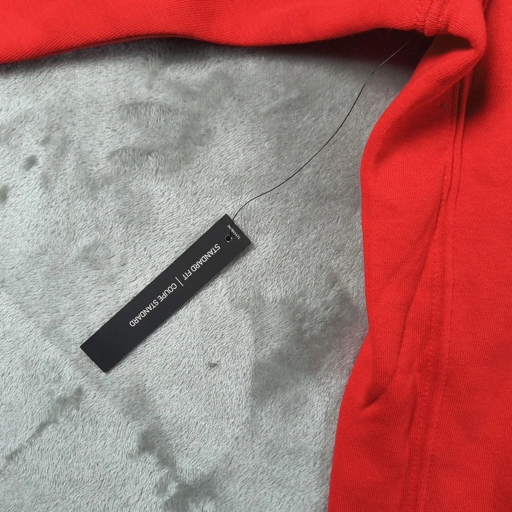 Nike Hoodie Mens XXL Red Just Do It Swoosh Logo Pullover Fleece BV5094 657 New